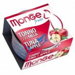 Monge MO3284 生果系列 貓罐頭 80g-吞拿魚+蘋果