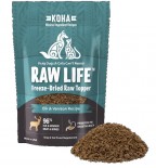 Koha Raw Life Freeze-Dired Raw Topper 凍乾生頂級麋鹿和鹿肉配方 8 oz 袋裝  貓狗食用 [KDFT8EV]