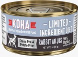 KOHA Limited Ingreduebt Diet 低敏貓罐系列 -  單一蛋白兔肉主食貓罐3oz [KC3RA&91;