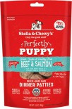 Stella & Chewy's 凍乾脫水狗糧 SC098 Freeze Dried Dinner Patties for dog - 幼犬牛肉及三文魚配方 14oz