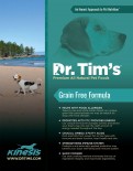 缺貨 Dr.Tim's 全天然無穀物成犬糧 雞肉 15磅 (綠)