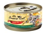 Fussie Cat 金鑽貓罐頭 80G FU-CVC 雞肉加蔬菜