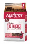 停產 Nutrience 無穀物風乾全貓糧 -  The Rancher 牧場配方 牛、三文魚及豬 400g [C24576] (紅)