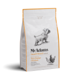 McAdams [SBC-D02&91; 自由放養雞肉 (小型犬配方) 狗乾糧 2kg (黃袋) | 細袋