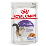 Royal Canin 健康營養系列 - 絕育成貓營養主食濕糧(啫喱) *Sterilised Adult Cat (Jelly)* 85g x 12包同款原箱優惠 [3160900&91;