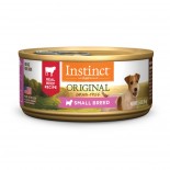 Nature's Variety Instinct 本能 - 經典無穀物系列  *小型犬*牛肉配方 主食狗罐頭 05.5oz [710271&91; x 12罐原盤優惠