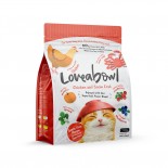 Loveabowl [LB0022&91; 無穀物雪蟹雞肉海陸 全貓種配方 貓乾糧  1kg (淺紅)