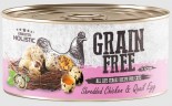 Absolute Holistic Grain Free (Cats) Shredded Chicken & Quail Egg 無穀物肉汁貓罐頭 (無穀雞肉+鵪鶉蛋) 80g x 24罐原箱優惠 [AH3962&91;