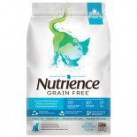 Nutrience 天然無穀物8種魚全貓配方 - 2.5 kg [C2561&91; (白底藍) 另送 CatWater pH Balance 貓貓飲用水 500ml 1支