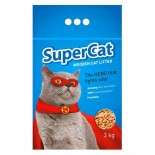 受烏克蘭戰事影響 短期都未有貨番 Super Cat Wooden Cat Litter  全天然松木貓砂 3kg