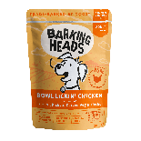 Barking Heads [BHWC] - 無穀物Bowl Lickin' Chicken (雞肉) 主食濕包 300g (橙)