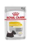 Royal Canin 加護系列 - 成犬皮膚舒緩加護主食濕糧（肉塊）*Dermacomfort Adult Dog (Loaf)* 85g (黃) x 12包原裝同款優惠 [3163700]