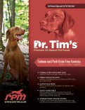 缺貨 Dr.Tim's 全天然無穀物防敏感成犬糧 三文魚 15磅 (紅)