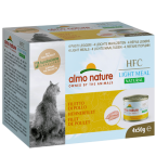 almo nature [553MEGA] - HFC Natural *Light Meal* - Chicken Filiet 雞柳片 健怡貓罐頭  4 x 50g (一盒4罐)