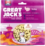 Great Jack's [CJ1182&91; 冷凍脫水火雞肉小食 1oz (貓用)