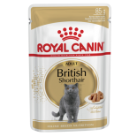  Royal Canin 純種系列 - 英國短毛成貓專屬主食濕糧（肉汁） *British Shorthair Adult (Gravy)* 85g x 12包同款原箱優惠 [3169000]