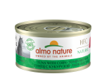 almo nature [9033&91; - HFC Natural - Tuna with Corn 玉米鮪魚(吞拿魚) 貓罐頭 70g x 24罐原箱優惠