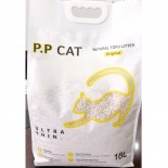 P.P. CAT 豆腐砂2.0mm【綠茶味】 18L 