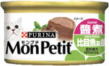 MonPetit 喜躍 至尊系列 醬煮比目魚及蝦 85g x 24罐原箱優惠