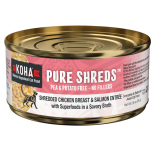 KOHA 無穀物低鎂，低磷，低鈉主食系列 - 雞胸肉絲及三文魚 主食貓罐 79g [KC2PSCHS]