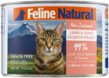 F9 Feline Naturals [K9-C- LS170] 貓罐頭 170G - 羊肉及三文魚