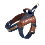 EZYDOG Express Harness 秒穿胸背帶 - Denim丹寧色 XL碼