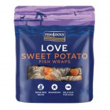 Fish4Dog [WSP325&91;- 鱈魚皮甜薯卷 (SWEET POTATO FISH WRAPS) 100g