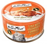 Fussie Cat Tuna with Anchovies 極品吞拿魚 + 鯷魚山羊奶湯汁主食罐 70g [FUM-PUC&91;