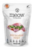 斷貨 代理未有返貨期 MEOW - 低溫凍乾*野生貂鼠肉(BRUSHTAIL)* 貓糧 280g [NZ-MFD280WB&91;