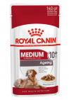 Royal Canin 健康營養系列 -中型老犬10+歲營養主食濕糧（肉汁）*Medium Ageing 10+ Dog(Gravy)* 140g x 10包原裝同款優惠 [2700900]