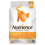 Nutrience 天然無穀物火雞+雞+鯡魚全貓配方 - 2.5 kg [C2541] (白底橙) 另送 CatWater pH Balance 貓貓飲用水 500ml 1支