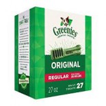 Greenies 盒裝27oz regular 牙齒骨 27支