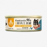 汪喵星球 [FM151 / FM156&91; - 狗用95%鮮肉無膠主食罐 - 鱉蛋雞肉 80g