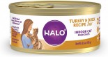 Halo - 健美體態 無穀火雞及鴨肉配方 Indoor Cat Turkey & Duck Pate 貓罐頭 5.5oz [50001]