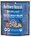 Northwest Naturals NWFFD11BETR Freeze Dried 凍乾牛肉+鱒魚配方 11oz/311g