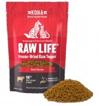 Koha Raw Life Freeze-Dired Raw Topper 凍乾生頂級牛肉配方 8 oz 袋裝  貓狗食用 [KDFT8BF&91;