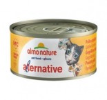 Almo Nature [5450&91; - Alternative罐裝貓罐頭 70g 雞肉