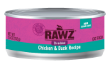 RAWZ RZCCD155 雞肉及鴨肉肉絲全貓罐頭 155g