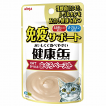 AIXIA 增強免疫力 [KPM-1&91; 吞拿魚醬 貓袋裝濕糧 40g x 12包原盒優惠