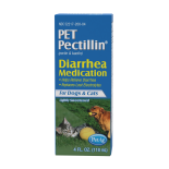 Pet AG 貝克 [PA-51130 4oz] Pet Pectillin® Diarrhea Medication 止痾水 4oz (118ml)