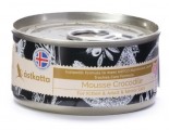 *新品上架* Astkatta - Mousse Crocodile 鱷魚肉慕絲 貓罐頭 80g (黑) x 12罐原箱優惠 送1包Astkatta 袋裝濕糧