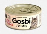 GOSBI Fresko [GFTH70] 無穀物成貓罐頭 - 火雞+火腿 (70g)