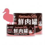 汪喵星球 [FM106 / FM116] - 貓用98%鮮肉無膠主食罐 - 低敏鴨肉 80g