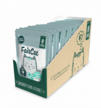 GREEN PETFOOD 德國低敏無榖物 主食濕包 85G x 8包同款原箱優惠 FAIRCAT SENSITIVE 腸胃敏感