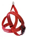 EZYDOG - Quick Fit Dog Harness 快套式胸背帶 - 紅色 L 碼 