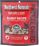 Northwest Naturals™ NWFFD11RB 無穀物脫水貓糧 – 兔肉 311g 送 Real Nature 瑞威 - 煲包湯 龍虎斑魚湯包 50ml 一包