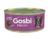 Gosbi [GPTT185] Plaisirs 狗罐頭 火雞+吞拿魚 185g 