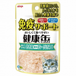 AIXIA 增強免疫力 [KPM-5&91; 雞肉碎 貓袋裝濕糧 40g x 12包原盒優惠