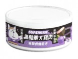 NU4PET 陪心寵糧 犬 | Super小黑輕脂罐 | 雞肉X黑醋栗 80g