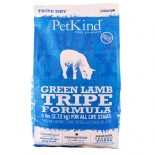 PetKind Green Lamb Tripe 無穀物 羊草胃及火雞 配方狗糧 06lb (淺藍)